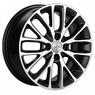 Диск Khomen Wheels KHW1506 (Solaris/Rio) Black-FP 6х15 4x100 ET46 D54.1